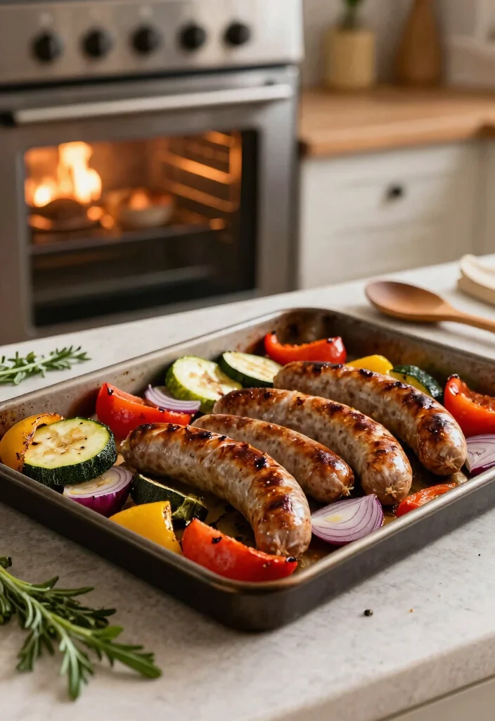 16 Dinner Recipes With Sausage: Bold Savory Plates - 1. One-Pan Sausage and Veggie Bake 1