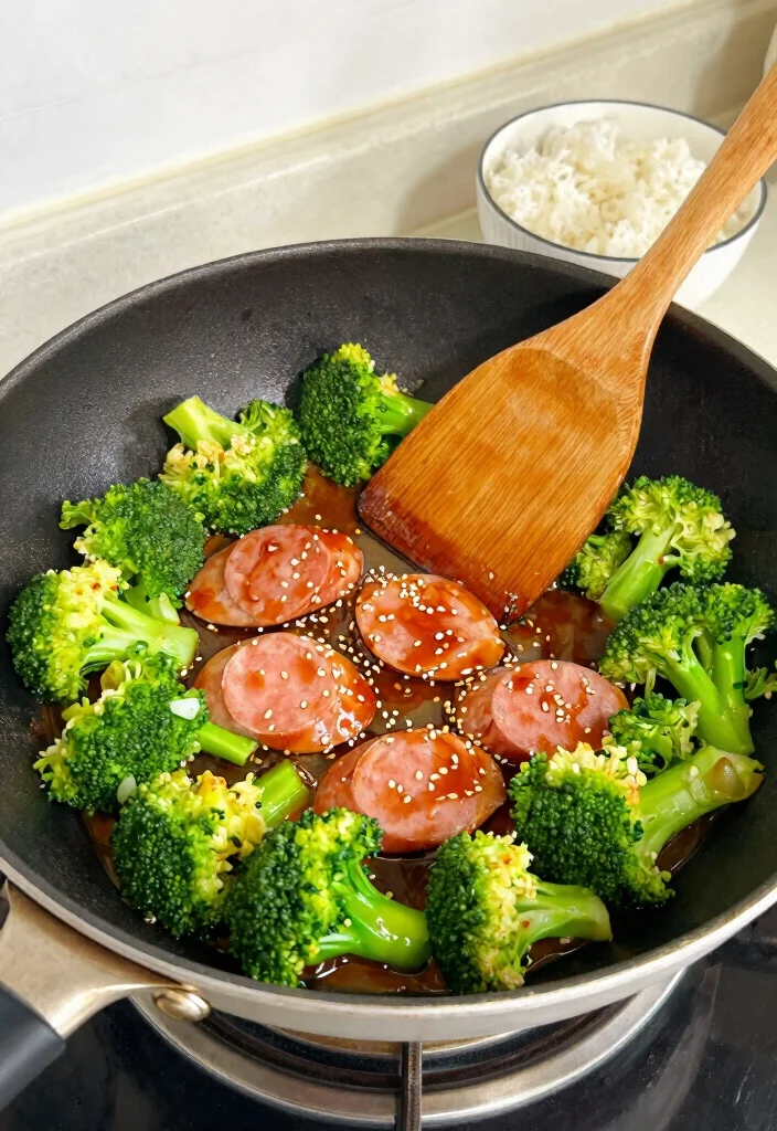 16 Dinner Recipes With Sausage: Bold Savory Plates - 9. Sausage and Broccoli Stir-Fry 1