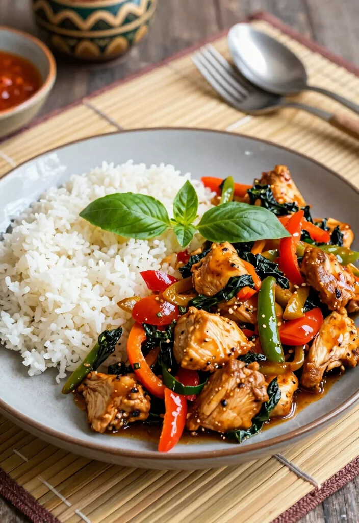 16 Lean, Juicy Chicken Breast Dinner Recipes You’ll Love - 6. Thai Basil Chicken 1