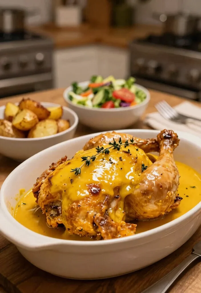 16 Lean, Juicy Chicken Breast Dinner Recipes You’ll Love - 9. Honey Mustard Chicken Bake 1