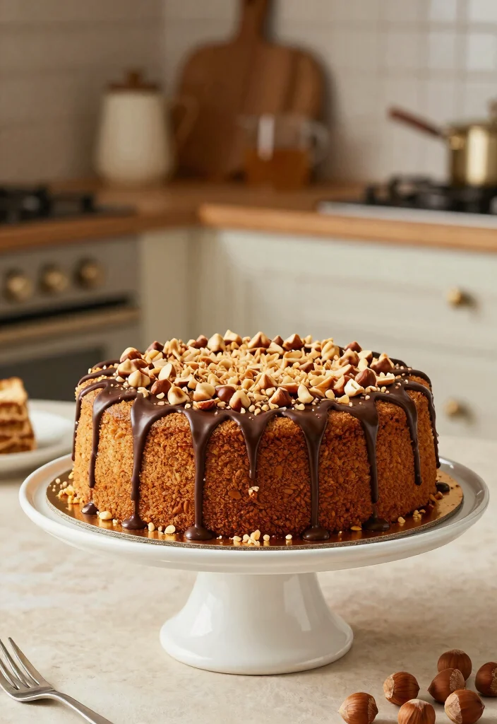 17 Almond Flour Cake Recipes: Moist Gluten-Free Treats - 13. Almond Flour Hazelnut Cake 1