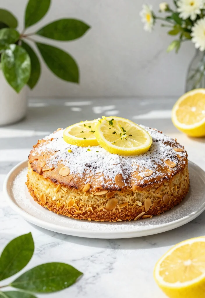 17 Almond Flour Cake Recipes: Moist Gluten-Free Treats - 3. Lemon Almond Flour Cake 1