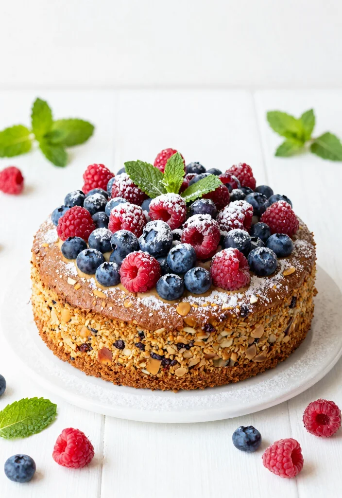 17 Almond Flour Cake Recipes: Moist Gluten-Free Treats - 6. Almond Flour Berry Cake 1