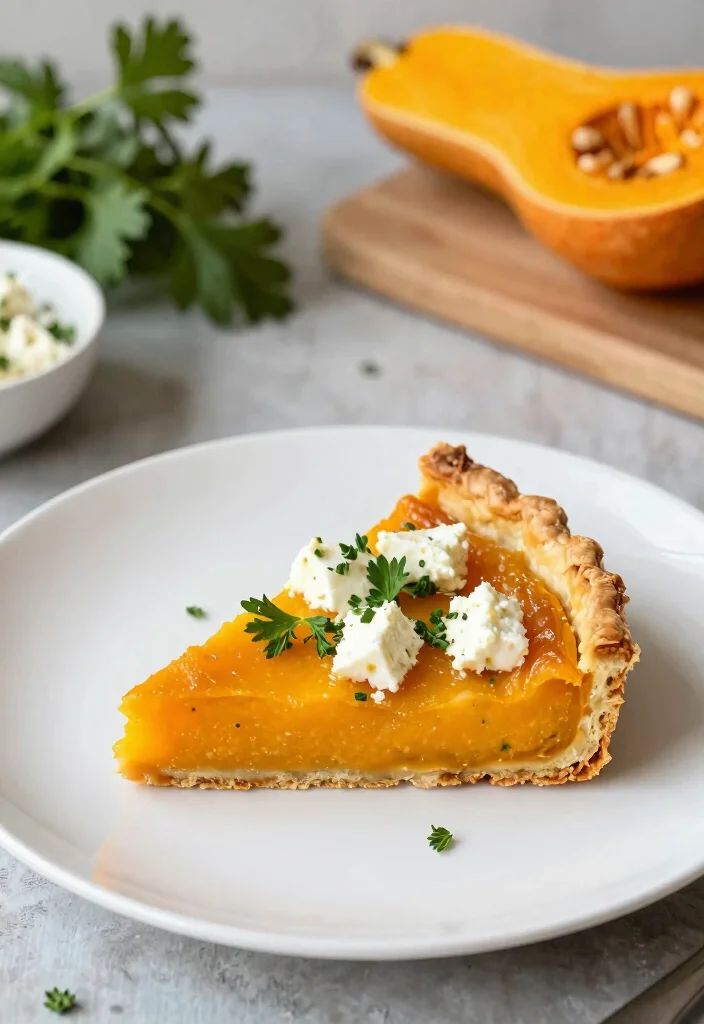 17 Butternut Squash Recipes Roasted Crispy Sweet Sides - 16. Butternut Squash and Feta Tart 1