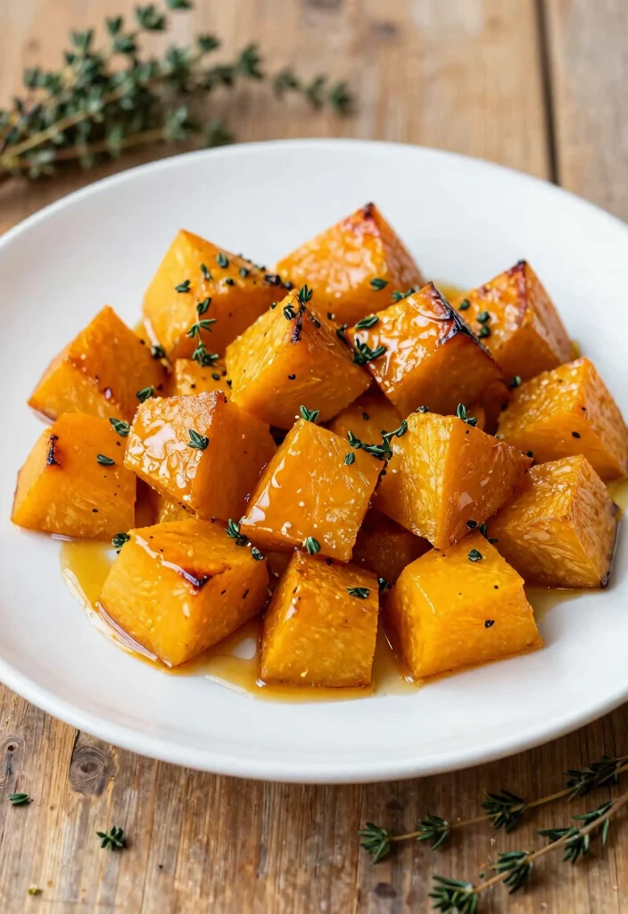 17 Butternut Squash Recipes Roasted Crispy Sweet Sides - 2. Maple Glazed Butternut Squash 1