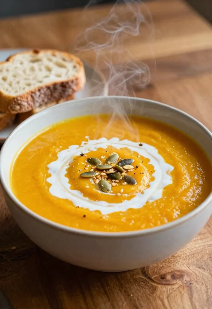 17 Butternut Squash Recipes Roasted Crispy Sweet Sides - 7. Butternut Squash Soup 1