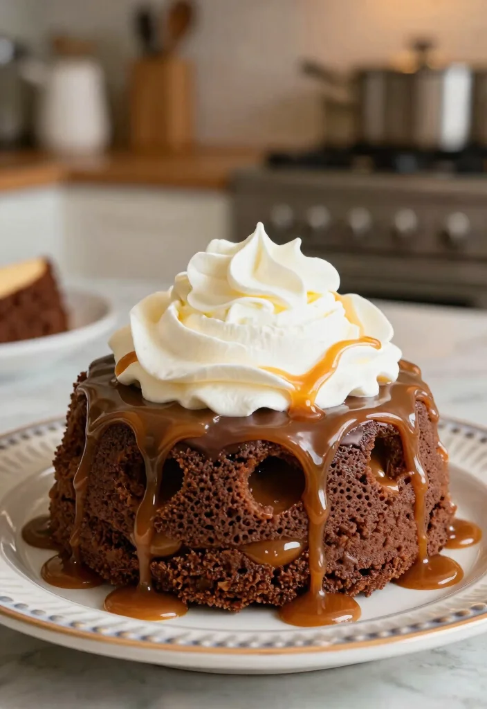 17 Chocolate Cake Mix Recipes Rich Crowd Pleasers - 10. Chocolate Caramel Poke Cake 1