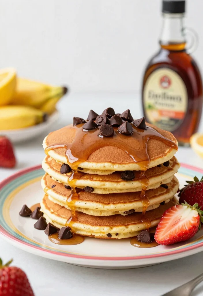 17 Chocolate Cake Mix Recipes Rich Crowd Pleasers - 16. Chocolate Chip Pancake Cake 1