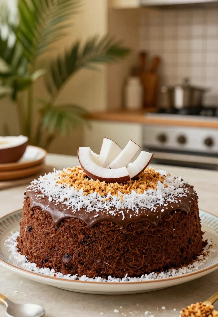 17 Chocolate Cake Mix Recipes Rich Crowd Pleasers - 8. Chocolate Coconut Cake 1