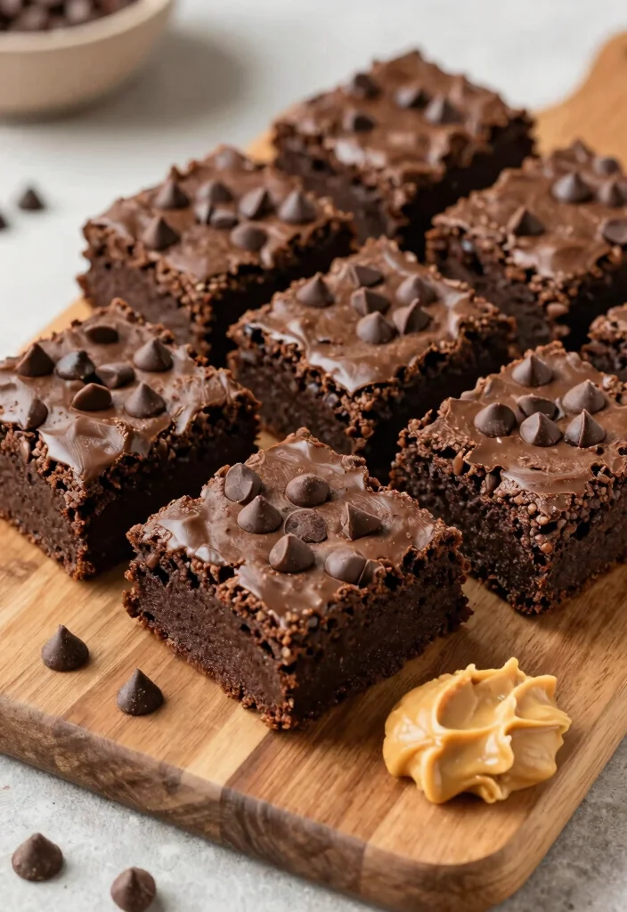 17 Chocolate Cake Mix Recipes Rich Crowd Pleasers - 9. Chocolate Peanut Butter Brownies 1