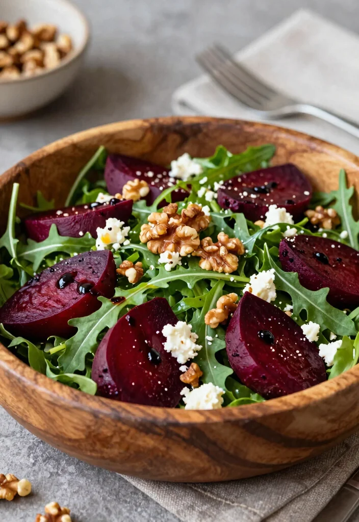 17 Clean Eating Dinner Recipes Fresh Wholesome Plates - 11. Roasted Beet & Walnut Salad 1
