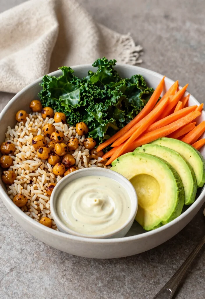 17 Clean Eating Dinner Recipes Fresh Wholesome Plates - 7. Buddha Bowl with Tahini Dressing 1