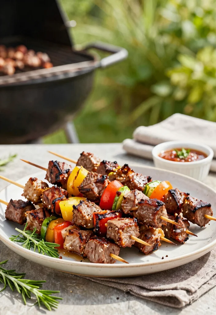 17 Dinner Recipes With Beef: Hearty Classic Dinners - 10. Beef Kabobs 1