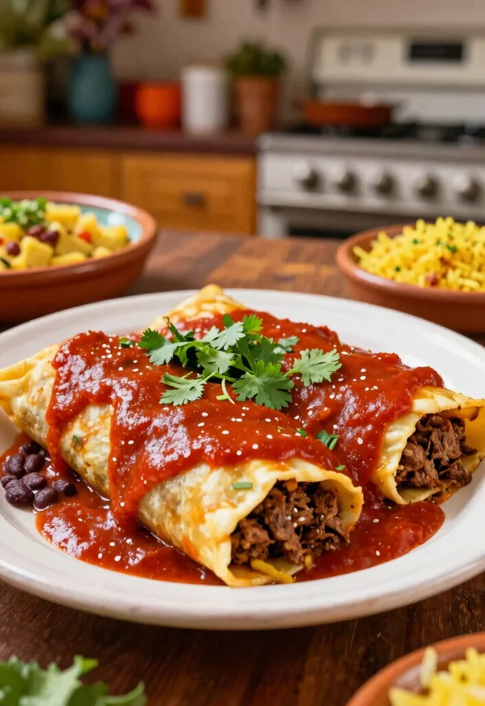 17 Dinner Recipes With Beef: Hearty Classic Dinners - 13. Beef Enchiladas 1