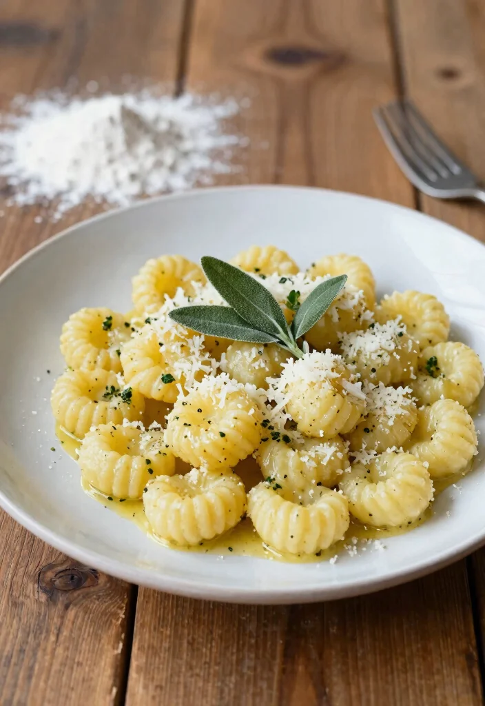 17 Dinner Recipes With Potatoes: Comfort Food Classics - 9. Potato Gnocchi with Sage Butter 1