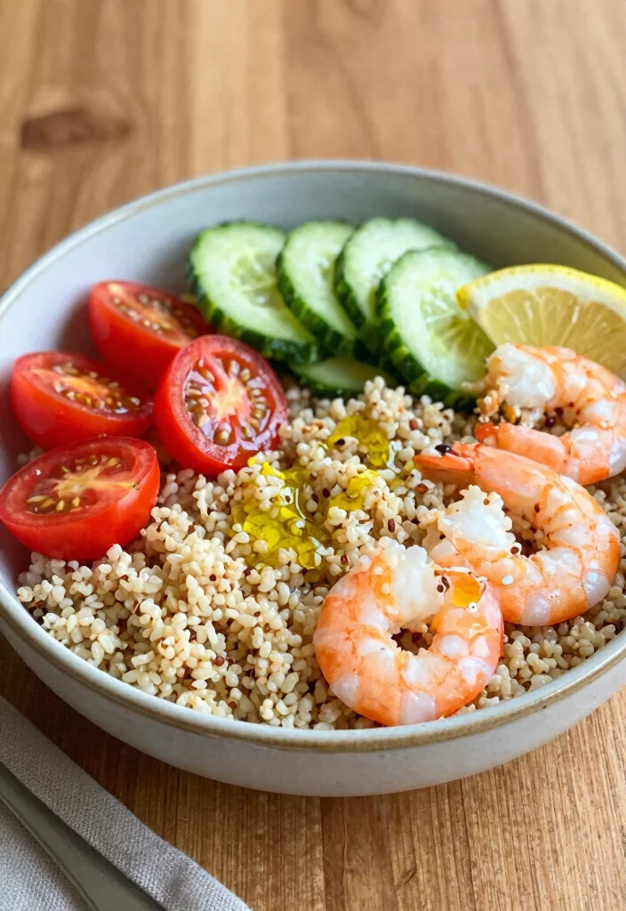 17 Dinner Recipes With Shrimp: Quick Flavorful Dishes - 10. Shrimp Quinoa Bowl 1