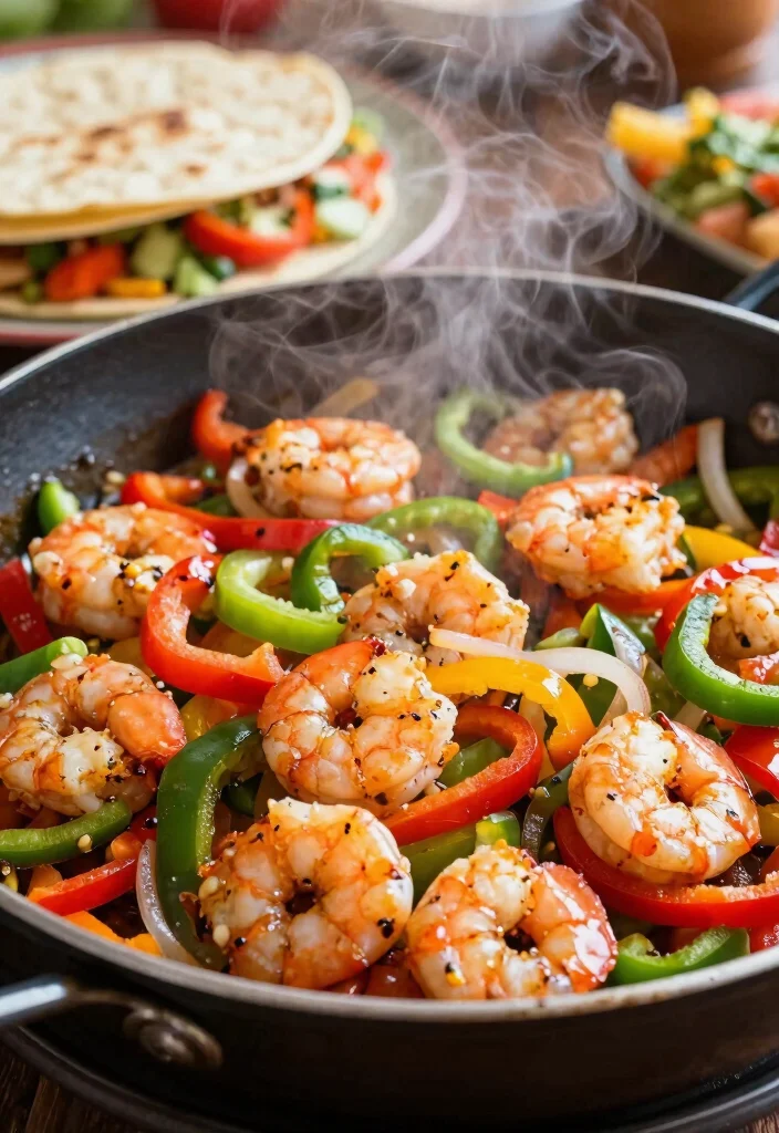 17 Dinner Recipes With Shrimp: Quick Flavorful Dishes - 15. Shrimp Fajitas 1