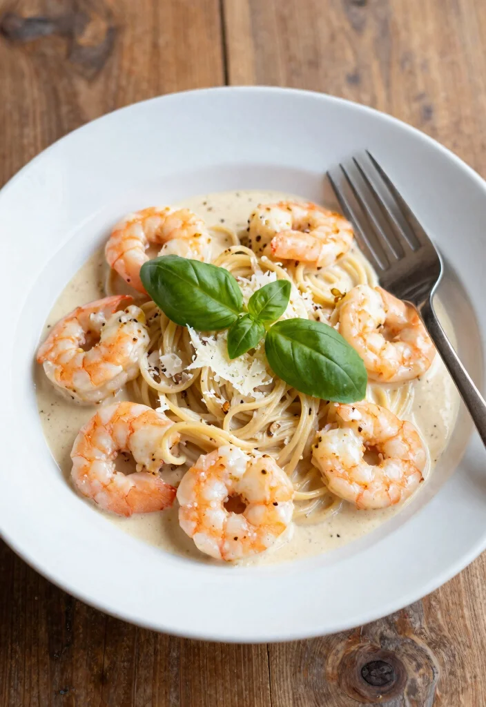 17 Dinner Recipes With Shrimp: Quick Flavorful Dishes - 3. Creamy Shrimp Pasta 1