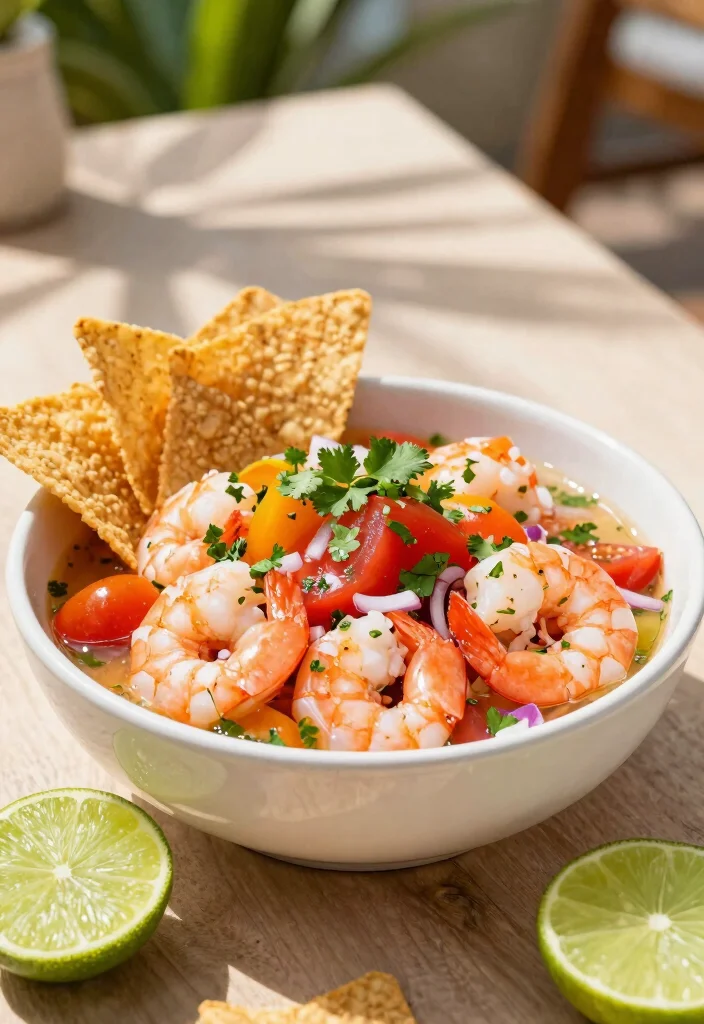 17 Dinner Recipes With Shrimp: Quick Flavorful Dishes - 7. Shrimp Ceviche 1