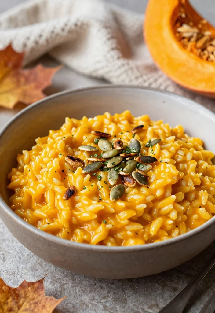 17 Dinner Recipes for Family Comforting Crowd Pleasers - 15. Pumpkin Risotto 1