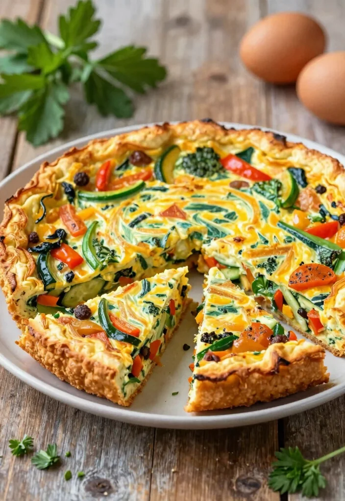 17 Dinner Recipes for Family Comforting Crowd Pleasers - 16. Simple Vegetable Frittata 1