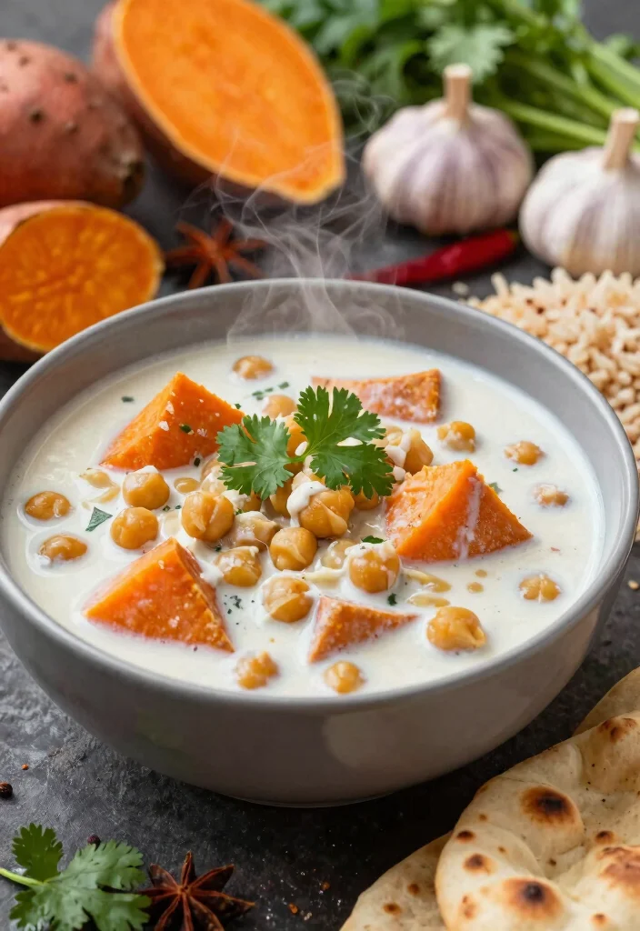 17 Dinner Recipes for Family Comforting Crowd Pleasers - 4. Sweet Potato and Chickpea Curry 1