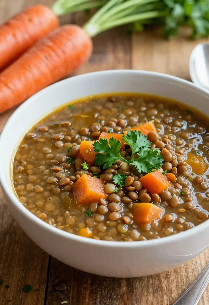 17 Dinner Recipes for Family Comforting Crowd Pleasers - 9. Hearty Lentil Soup 1