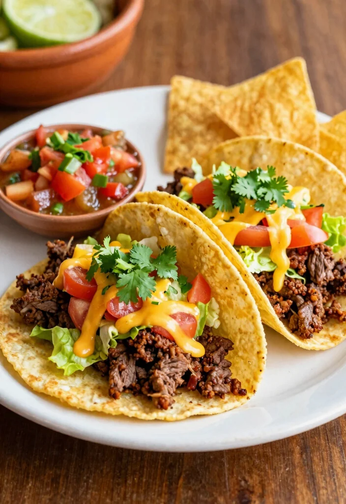 17 Dinner Recipes for Two Cozy Quick Dinners - 11. Classic Beef Tacos 1