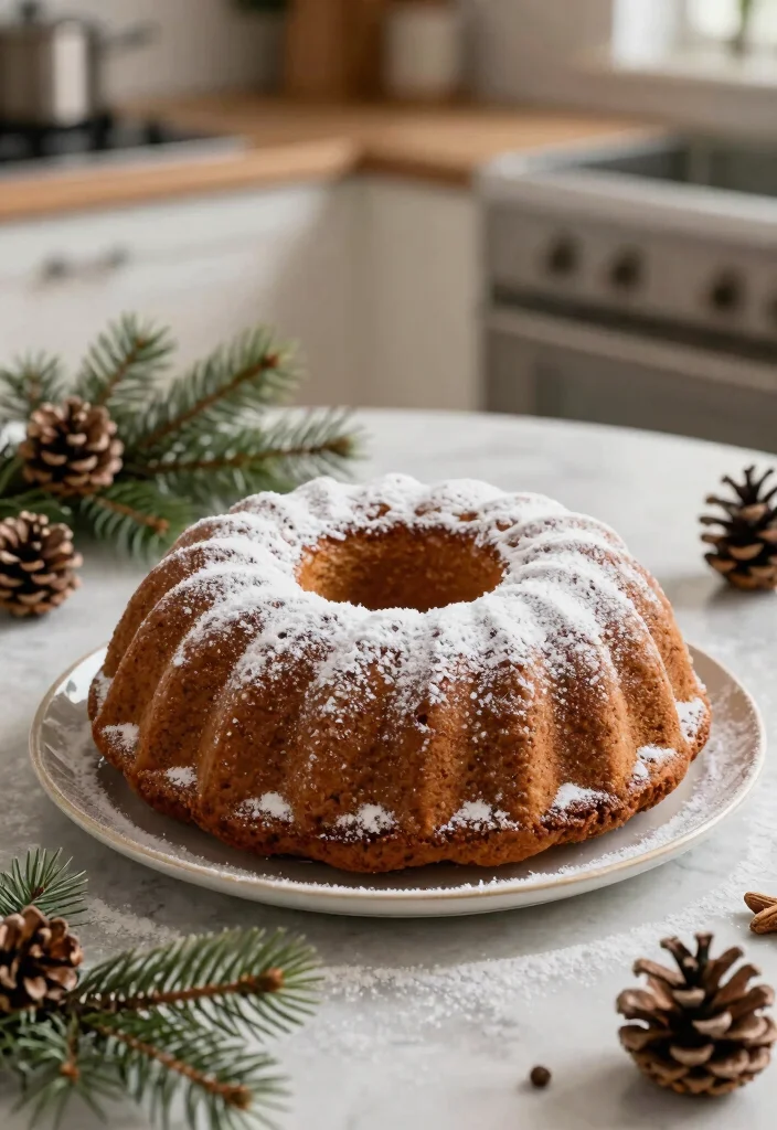 17 Gluten-Free Cake Mix Bundt Cake Recipes for Impressive Bakes - 15. Gingerbread Bundt Cake 1