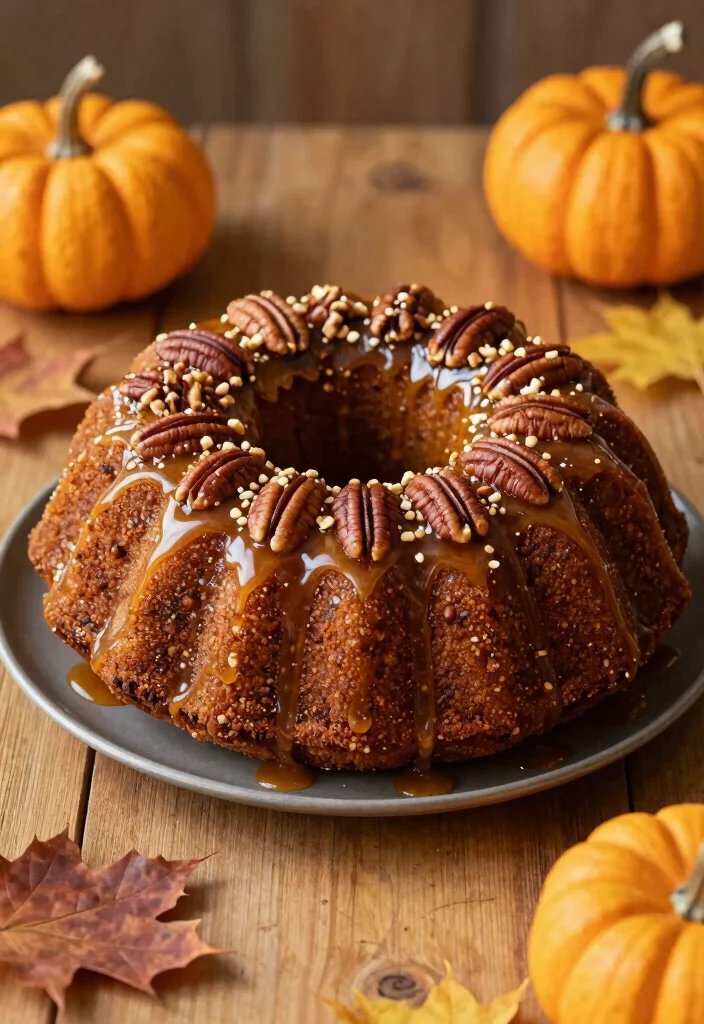 17 Gluten-Free Cake Mix Bundt Cake Recipes for Impressive Bakes - 6. Maple Pecan Bundt Cake 1