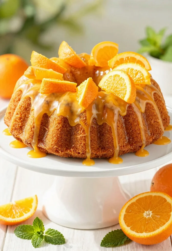 17 Gluten-Free Cake Mix Bundt Cake Recipes for Impressive Bakes - 8. Orange Creamsicle Bundt Cake 1