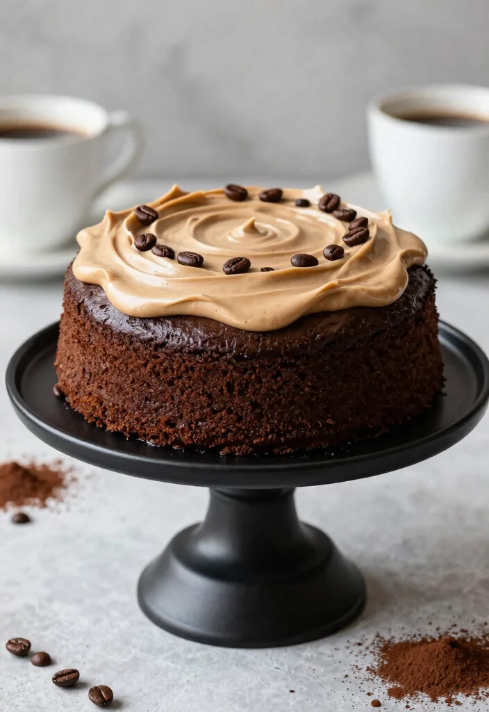 17 Gluten Free Cake Recipes Soft Delicious Bakes - 13. Mocha Espresso Cake 1