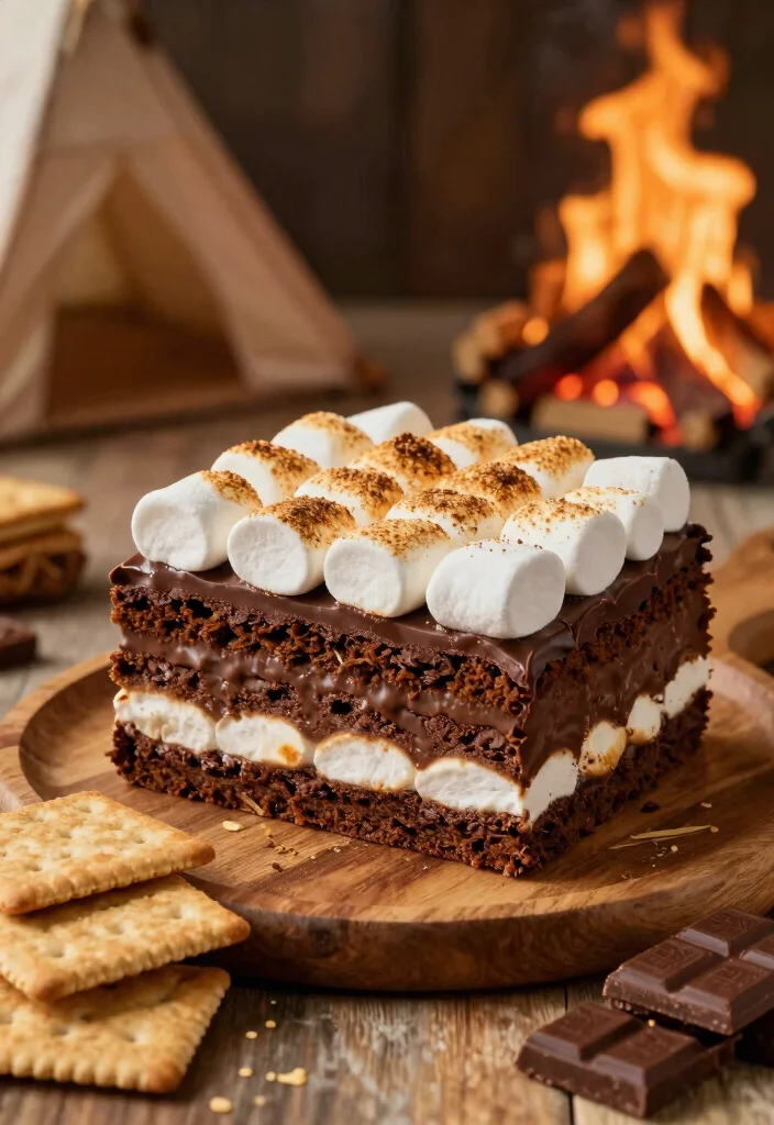17 Gluten Free Cake Recipes Soft Delicious Bakes - 15. S'mores Cake 1