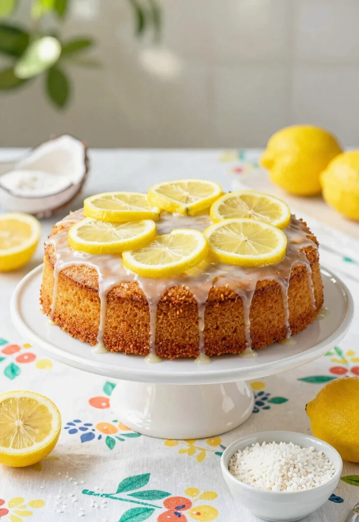 17 Gluten Free Cake Recipes Soft Delicious Bakes - 3. Coconut Flour Lemon Cake 1