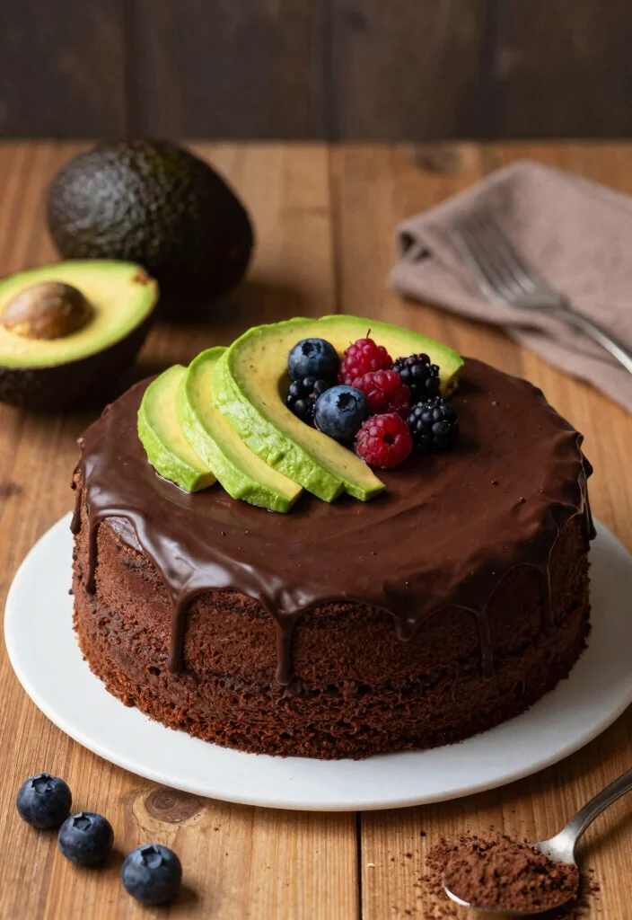 17 Gluten Free Cake Recipes Soft Delicious Bakes - 7. Chocolate Avocado Cake 1