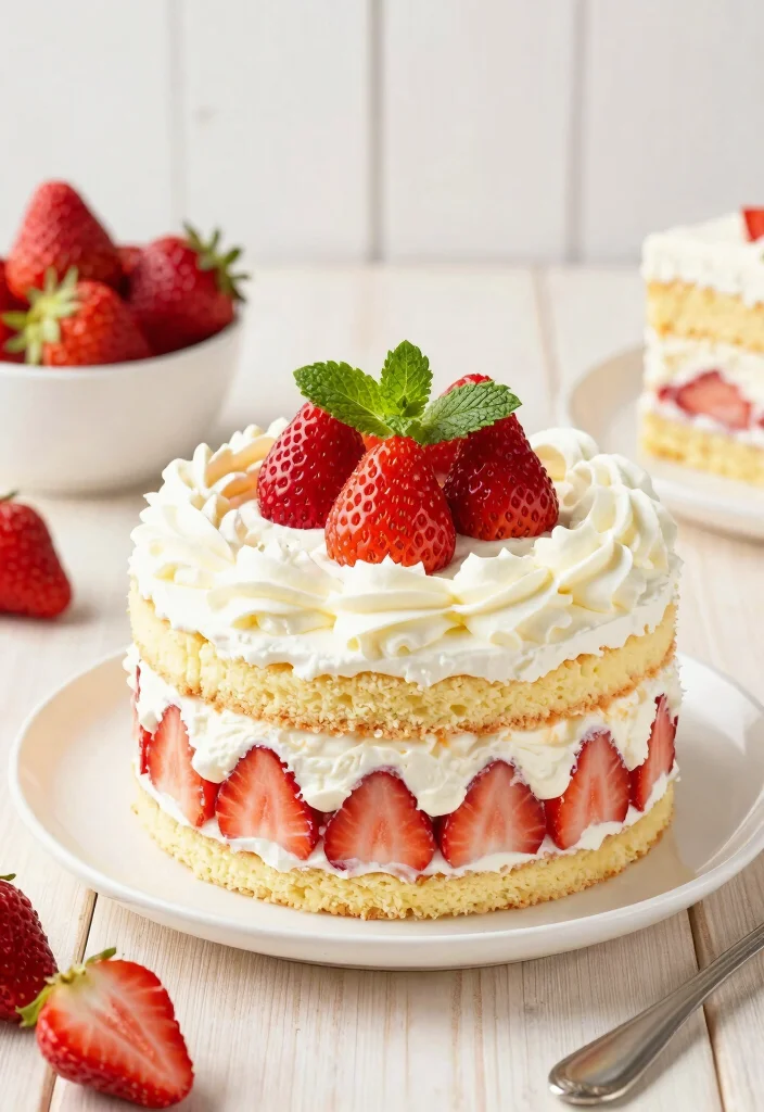 17 Gluten Free Cake Recipes Soft Delicious Bakes - 8. Strawberry Shortcake 1