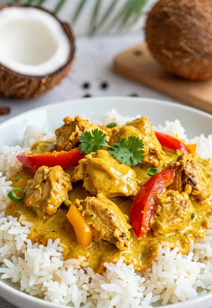 17 Gluten Free Dinner Recipes: Easy, Flavorful Meals for Busy Families - 10. Coconut Curry Chicken 1