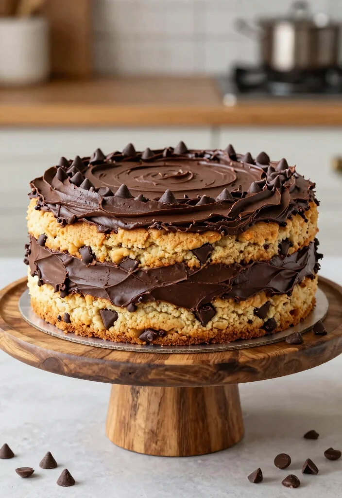 18 Boxed Cake Mixes Recipes for Creative Bakery Style Results - 1. Chocolate Chip Cookie Cake 1