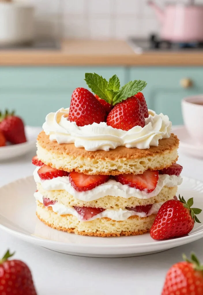18 Boxed Cake Mixes Recipes for Creative Bakery Style Results - 2. Strawberry Shortcake Delight 1