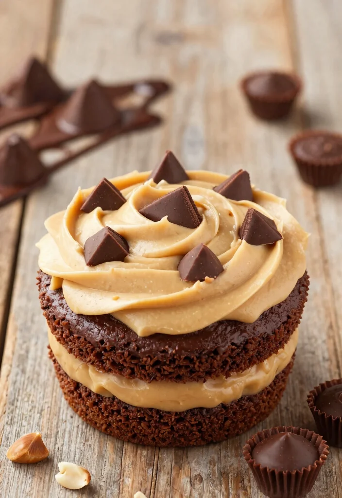 18 Boxed Cake Mixes Recipes for Creative Bakery Style Results - 8. Peanut Butter Cup Cake 1