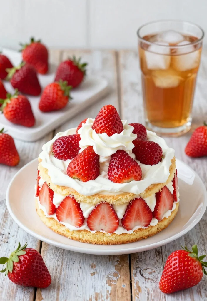 18 Cake Recipes From Scratch: Classic Homemade Bakes - 10. Strawberry Shortcake 1