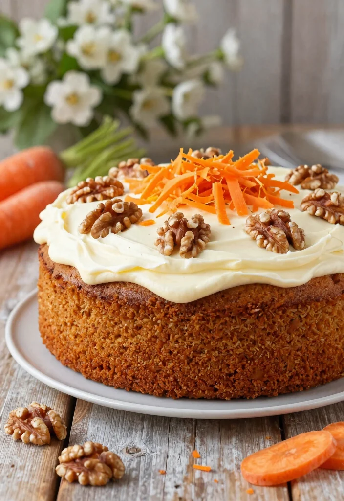 18 Cake Recipes From Scratch: Classic Homemade Bakes - 8. Carrot Cake 1