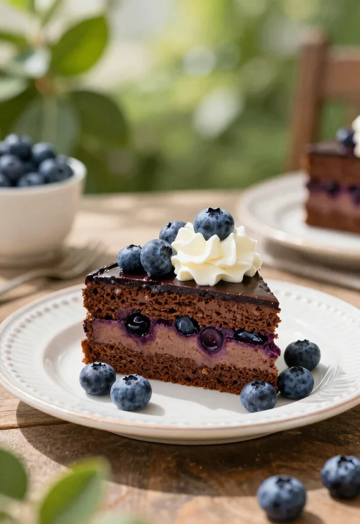 18 Chocolate Poke Cake Recipes Ultra Moist Party Cakes - 18. Chocolate Blueberry Poke Cake 1