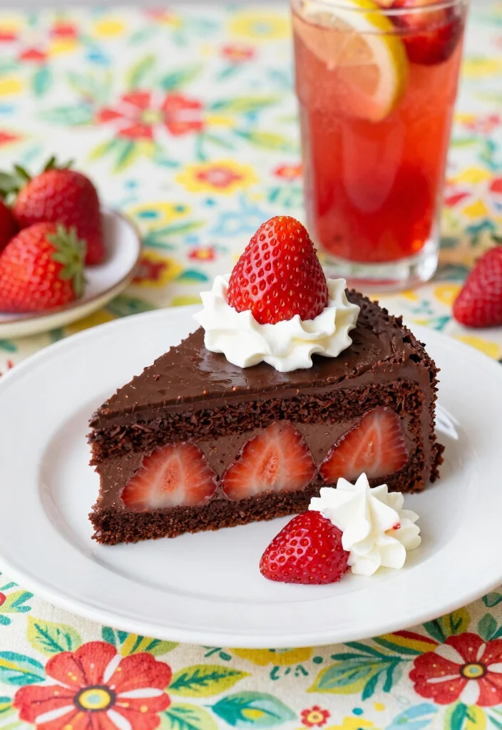 18 Chocolate Poke Cake Recipes Ultra Moist Party Cakes - 3. Moist Strawberry Chocolate Poke Cake 1