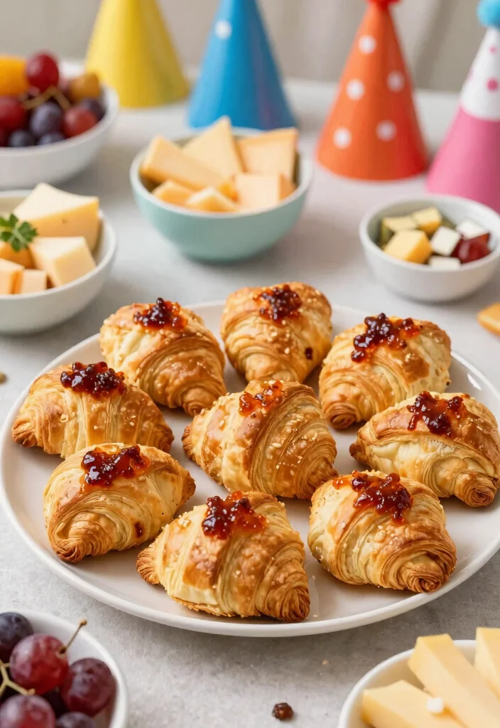 18 Crescent Roll Recipes Dinner Easy Crowd Pleasers - 17. Sweet and Spicy Pepper Jelly Crescent Rolls 1