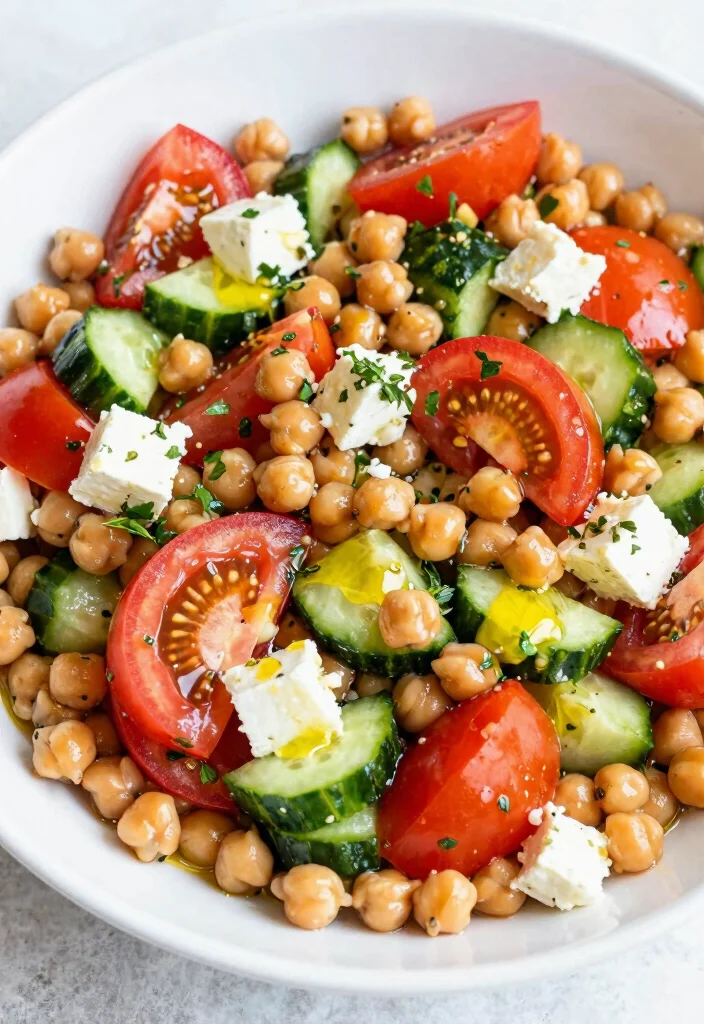 18 Delicious Recipes for Dinner Everyone Will Love - 10. Mediterranean Chickpea Salad 1