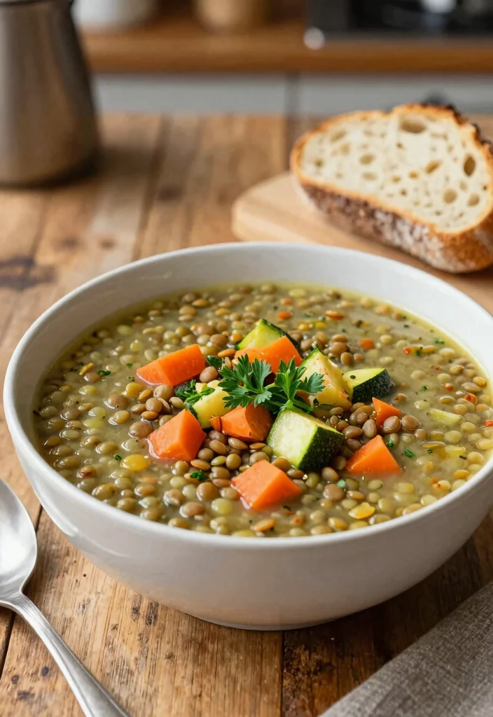 18 Delicious Recipes for Dinner Everyone Will Love - 3. Veggie-Packed Lentil Soup 1