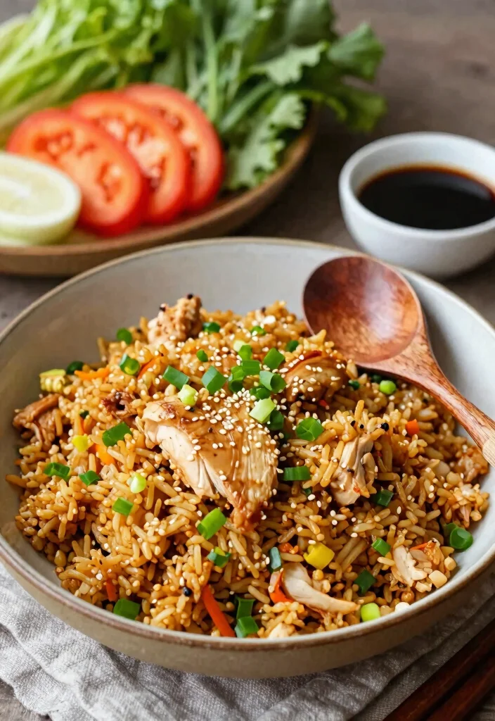 18 Dinner Recipes With Rice: Easy Filling Meals - 1. Chicken Fried Rice 1