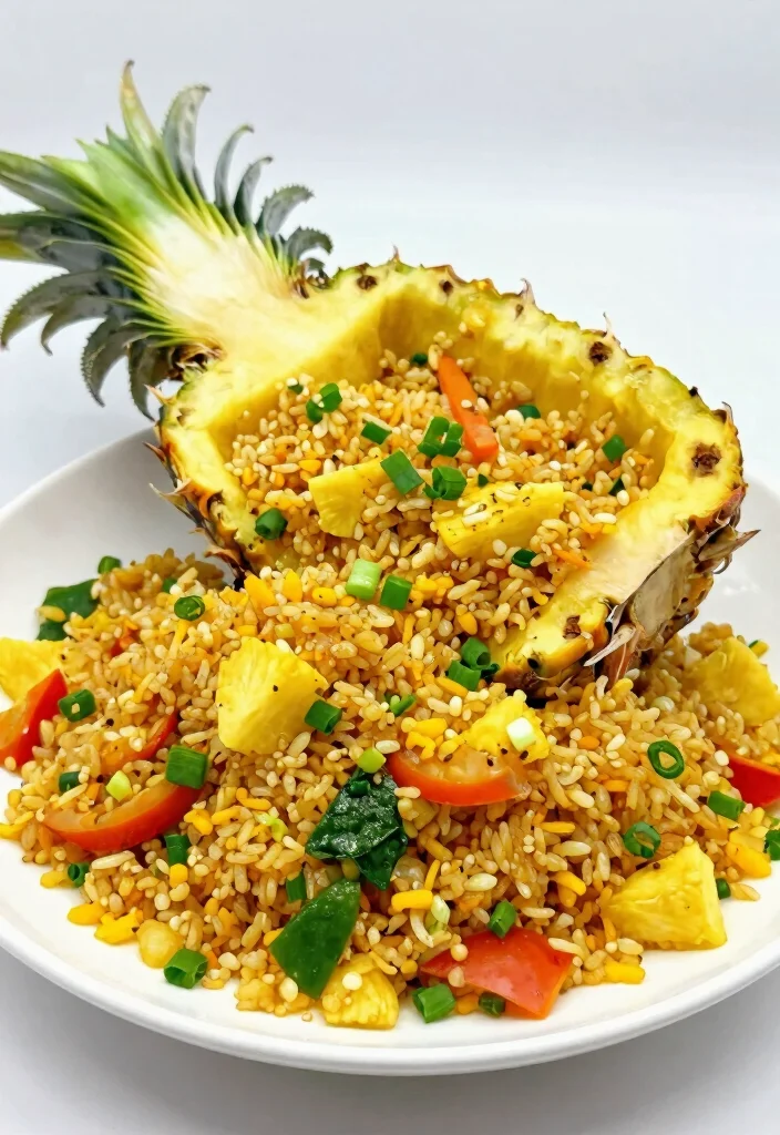 18 Dinner Recipes With Rice: Easy Filling Meals - 18. Pineapple Fried Rice 1