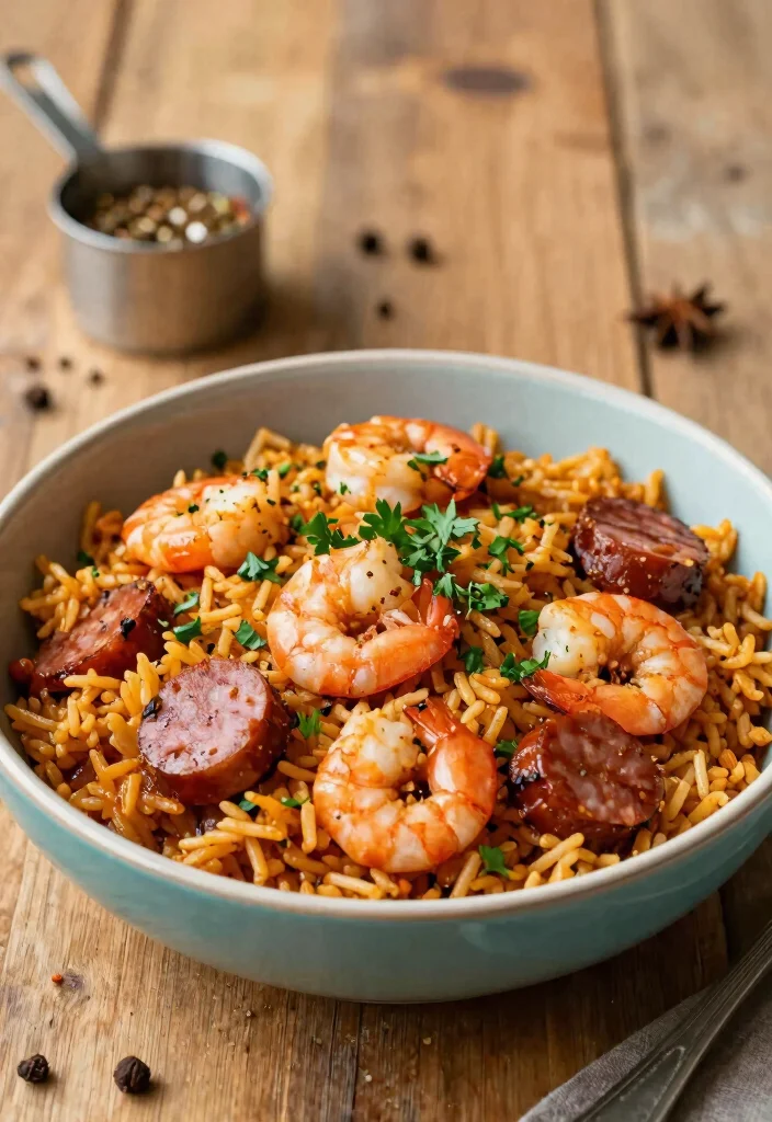 18 Dinner Recipes With Rice: Easy Filling Meals - 2. One-Pot Jambalaya 1